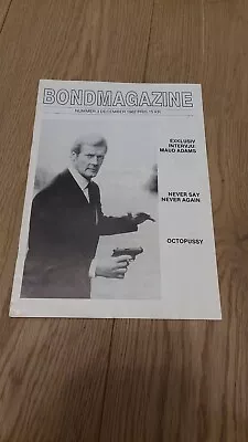 James Bond Magazine James Bond News 1982. Rare • £15.99