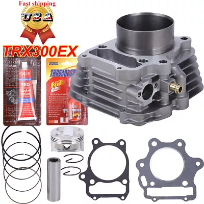 $79.95 • Buy 330cc Big Bore Cylinder Piston Gasket Kit For Honda Sportrax TRX300EX 93-2008