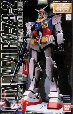 BANDAI Japan MG 1/100 RX-78-2 Gundam (Mobile Suit Gundam) Plastic Model Kit • $40.03