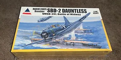 Accurate Miniatures SBD-2 DAUNTLESS 1/48 Model US Navy Bomber BATTLE OF MIDWAY • $33