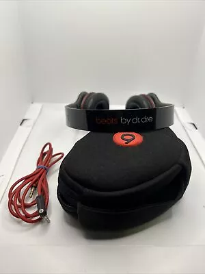 Beats By Dr DRE Monster Solo HD Over The Ear Headphones Wired With Case Tested✅ • $16.97