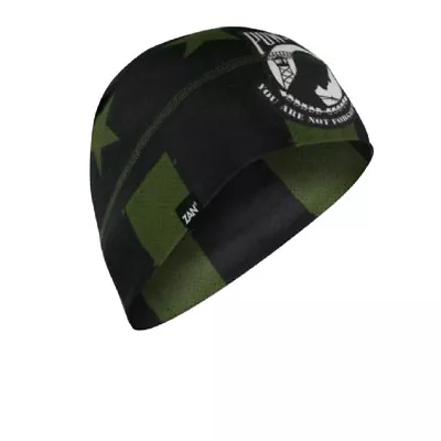 POW MIA Logo Moisture Wicking Helmet Liner Beanie Stocking Cap Hat Outdoor Biker • $9.86