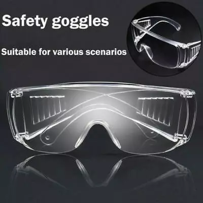 Clear Safety Anti Fog Goggles Glasses For Work Lab Outdoor Eye Protection US • $5.33