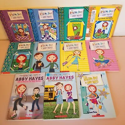 $39.97 • Buy 12 Amazing Days Of Abby Hayes Book Set Lot Home School Teacher