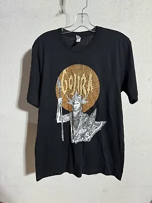 2022 Gojira Fortitude Tour T Shirt L Death Metal Band Meshuggah Opeth Mastadon • $25