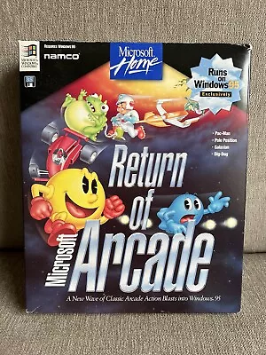 Microsoft Return Of Arcade PC Game Boxed • £16