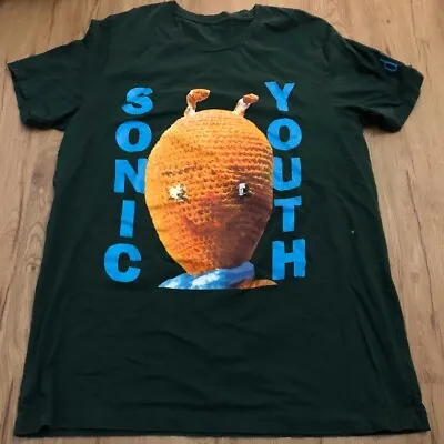 Sonic Youth Vintage Green Dirty T-shirt Large Measured • $550