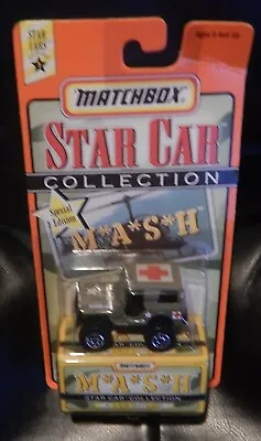 Matchbox 1997 Star Car Collection M*A*S*H 4077's US Army Jeep • $19.99