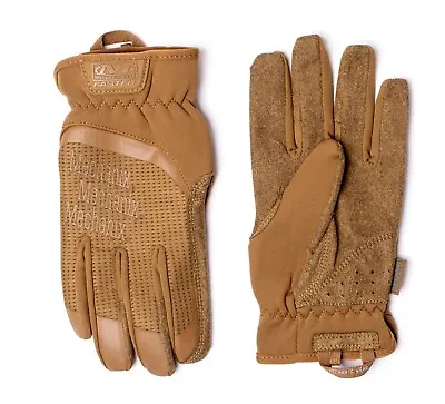 Mechanix Wear FastFit Tactical Gloves Synthetic Coyote Brown M - 2XL Fast Ship • $29.36