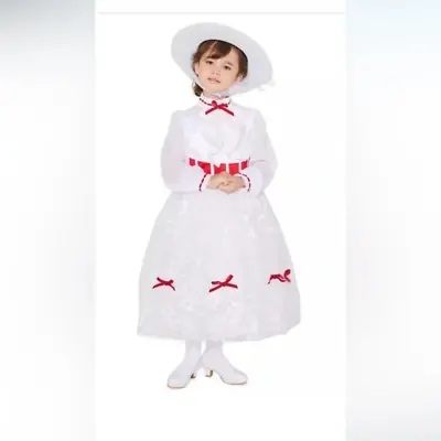 🔥 Disney® Mary Poppins Costume Dress Size 9/10 - RARE SOLD OUT DISCONTINUED • $59