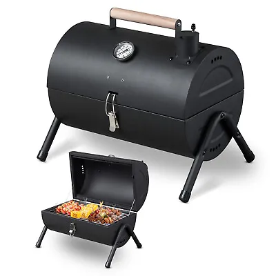 Portable BBQ Grill Charcoal Barbecue Pit Patio Backyard Cooker Smoker Outdoor • $42.99