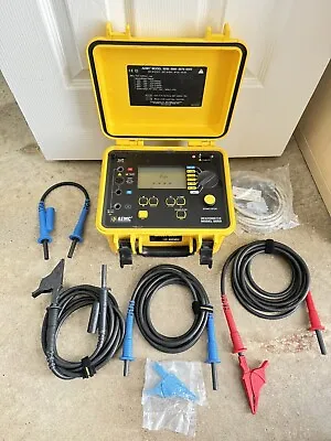 AEMC 5050 Dig/Anal/Bargraph/Backlt/Alm/Tmr Megohmmeter W /Leads - FREE SHIPPING • $2000