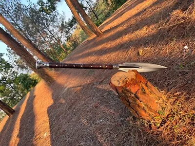 15  Blade Handmade Viking Spear | Throwing Knife | Hand Forged Throw Machete • $330