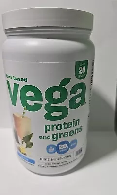 Plant-Based Protein And Greens Vanilla 1 Lb 5.7 Oz (614 G) • $28