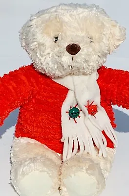 Hallmark Plush Bear Christmas Holiday Stuffed Animal. Plays Jingle Bells Music. • $5.99