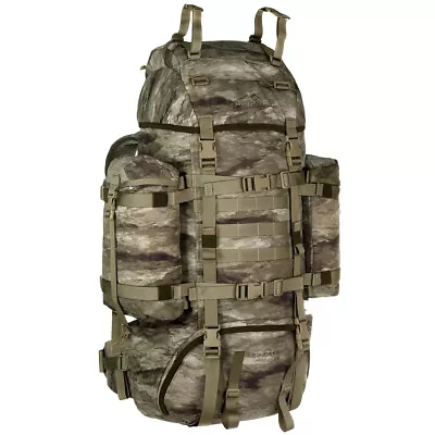 Wisport Reindeer 75L Rucksack Tactical MOLLE Hydration Backpack A-TACS AU-X Camo • $467.95