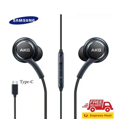 SAMSUNG Type-C/3.5mm AKG Earphones Note 10 20 Plus  S20 S21 S22 Earbuds • $16.90