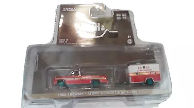  2019 Greenlight Hitch & And Tow  '86 Chevy M1008 &  Cargo Trailer Fire Chase • $44
