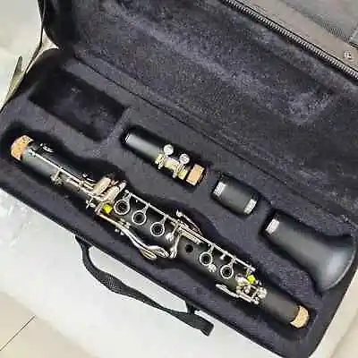 Clarinet With Cases Eb 11Key Bakelite Nickel Plated Gifts For Children-Weike • $172.17