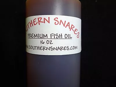 $7 • Buy 16 Oz Premium Pressed Fish Oil Trapping Lure Raccoon Fox Mink Otter Trap 