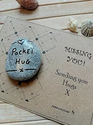 Missing You Pocket Hug Keepsake Isolation Token Quarantine Gift Card Miss You • £3.79