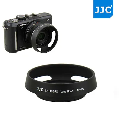 JJC Metal Lens Hood For Panasonic Lumix G 14mm F 2.5 & 20mm F 1.7 II ASPH Lens • £10.68