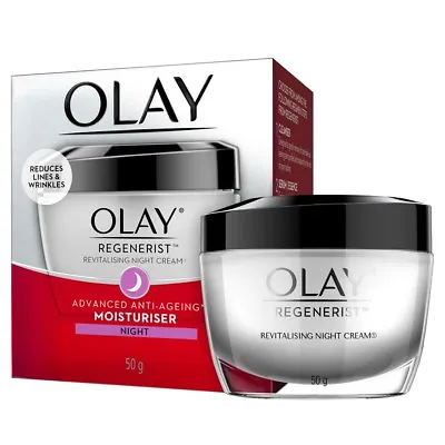 $30 • Buy Olay Regenerist Revitalising Night Cream Moisturiser 50g NIGHT
