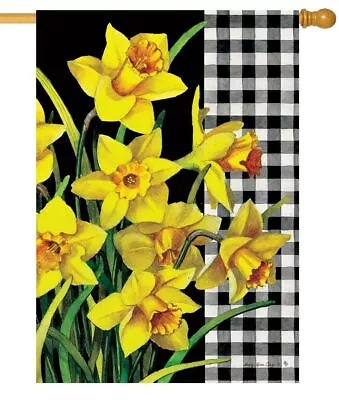 Daffodil Check House Flag • $28.69