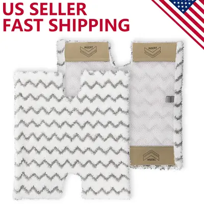 2 Pcs Microfiber Steam Mop Replacement Pads For Shark Lift-Away Pro Steam Pocket • $14.98