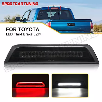$48.49 • Buy For 2016-2022 Toyota Tacoma F1 Style LED 3rd Third Tail Brake Light Smoked Lens