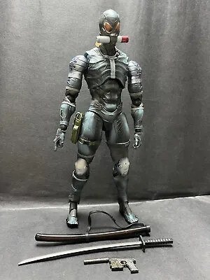 METAL GEAR SOLID2 SONS OF LIBERTY PLAY ARTS Kai Raiden PVC Painted Action Figure • $54.99