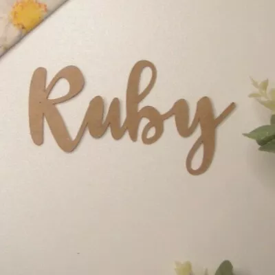 £11.99 • Buy 24 X PERSONALISED WEDDING PLACE CARD NAME - KRAFT CARD - BIRTHDAY PARTY - CRAFT