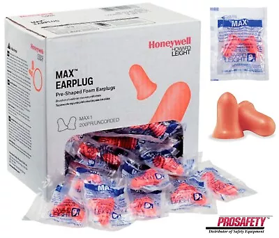 MAXIMUM Disposable Foam Earplugs Shooting Sleep Aid Noise Reduction NRR 33dB • $19.95