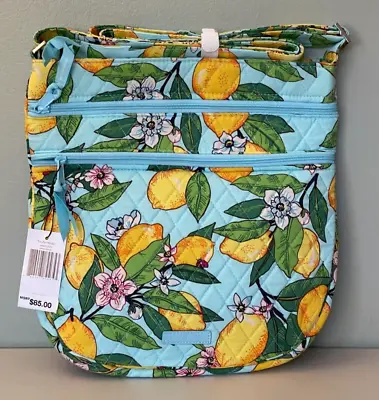 Vera Bradley Trio Zip Hipster Crossbody LEMON GROVE MSRP $85 ~ NWT • $31.94