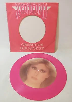 Olivia Newton-John & ELO - Xanadu - 1980 Rare Pink Vinyl 10  Single - JET 10 185 • $87.11