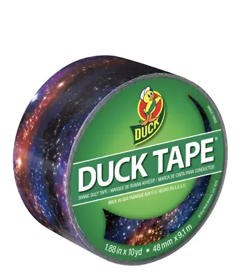$7.95 • Buy Duck Brand Printed Duct Tape, Galaxy Design, 1.88   X 10 Yards