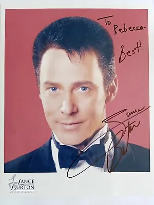 £12.99 • Buy Lance Burton, Magician, Hand Signed Photo And Letter, Excellent Condition