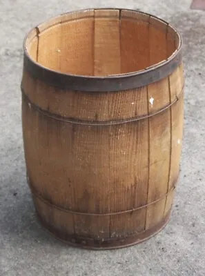 Vintage Wood Nail Keg Barrel • $69.95