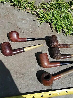 Large Lot Of Vintage Briar Smoking Pipes From Estate • $25