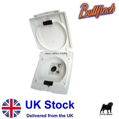 £29.95 • Buy Bullfinch TV, 12v, Satellite External Socket Outlet Caravan Motorhome 6094 White