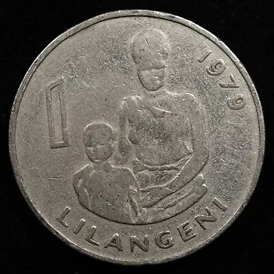 $8.07 • Buy Swaziland 1 Lilangeni 1979, Coin, Km# 13, Sobhuza Ii, Female, Shield, Inv#C582