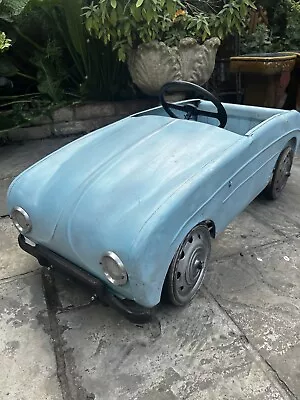 Vintage Renault Dauphine Gordini Metal Pedal Car Morellet Guerineau/ Triang • $610.41