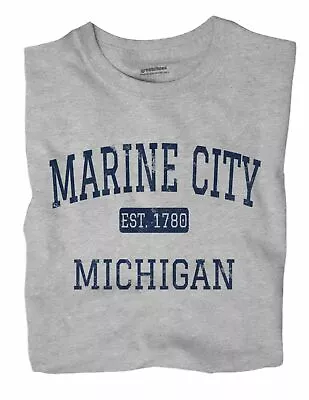 Marine City Michigan MI T-Shirt EST • $18.99