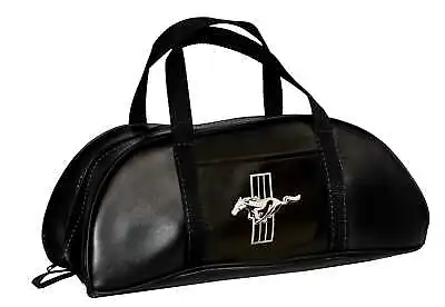 Mustang Tote Bag Large Black W/ Logo 64 1965 1966 1967 1968 1969 1970 71 72 73 • $33.96