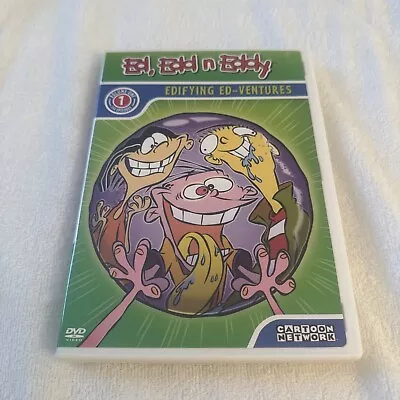 Ed Edd N Eddy Vol. 1 Edifying Ed-Ventures DVD Tested & Working • $3.99