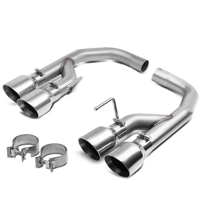 For 2018-2020 Mustang 5.0L Stainless Steel 4  Muffler Tips Axle Catback Exhaust • $167.99