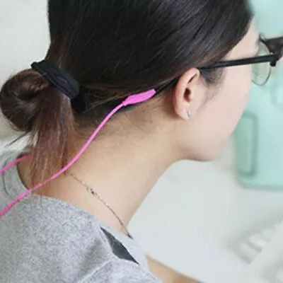 Glasses Chain Silicone Eyeglasses Strap Eyewear Cord Holder Men Sunglasses Band • £1.91