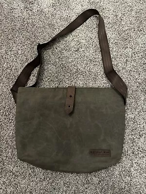 Waterfield Vitesse Cycling Musette Waxed Canvas Brown By SF Bags Messenger Bag • $59.99