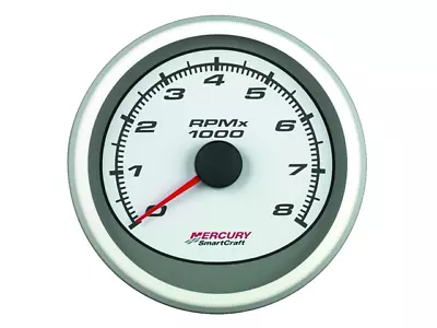 Mercury SmartCraft Tachometer 8K White 879903K11 • $144.67