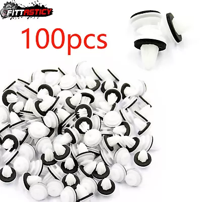 100x Plastic Rivet Car Door Trim Retainer Clips For Mitsubishi Galant • $5.98